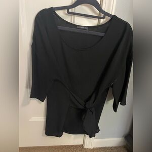 Black Women's Top by west Kei size large